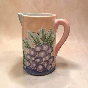 Studio Nova Vintage Multicolor Ceramic Pitcher